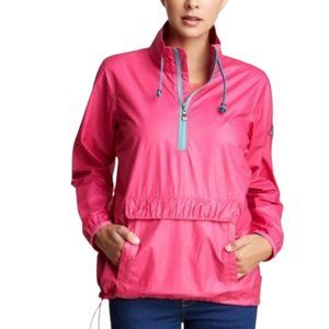 Merrell Avalon Wind Rush Half Zip Jacket Vintage Pink/Teal S